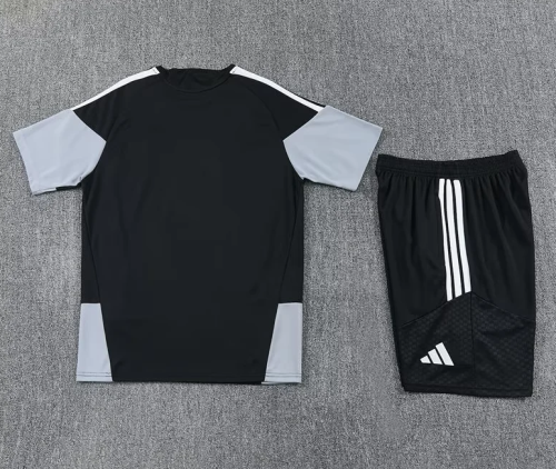Adult Uniform 2026 Inter Miami Black/White Soccer Training Jersey and Shorts Football Kits