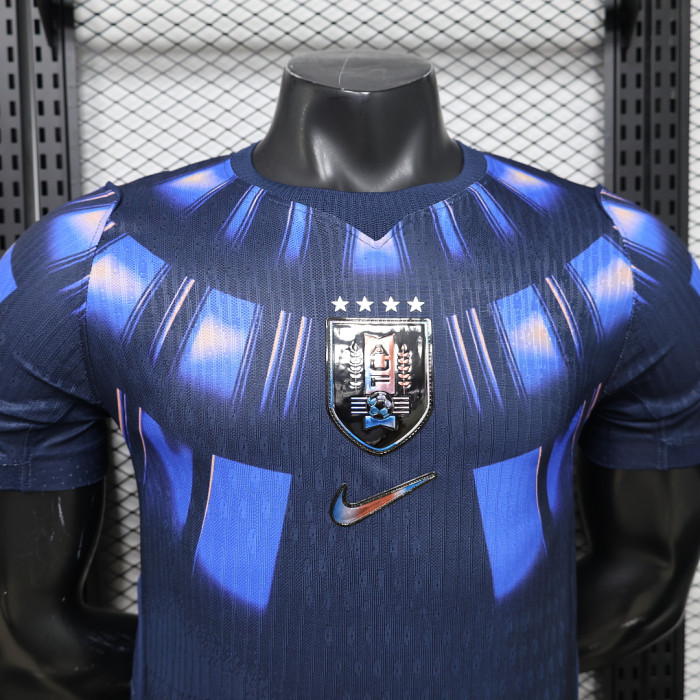 Player Version 2026 Uruguay Away Soccer Jersey Football Shirt
