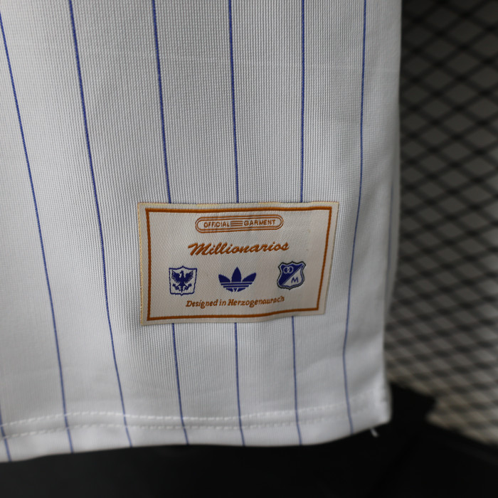 Player Version 2026-2027 Millonarios White Icon Soccer Jersey Millionaire Football Shirt