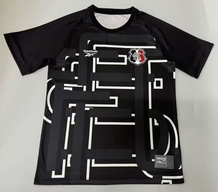 Fan Version 2026-2027 Ceará Sporting Club Black Soccer Pre-match Jersey Ceara Football Shirt