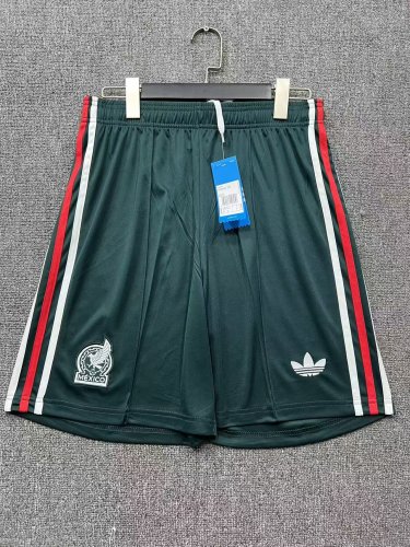 Fan Version 2026 Mexico Away Soccer Shorts Football Shorts