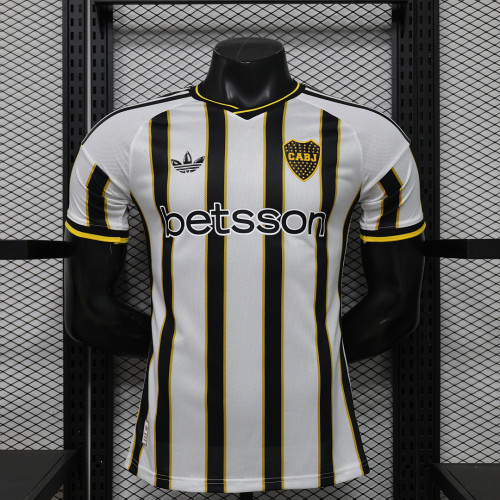 Player Version 2026-2027 Boca Juniors Black/Yellow/White Soccer Jersey Football Shirt