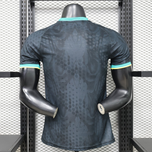 Player Version 2026 Brazil Black/Green Special Version Soccer Jersey Brasil Camisetas de Futbol