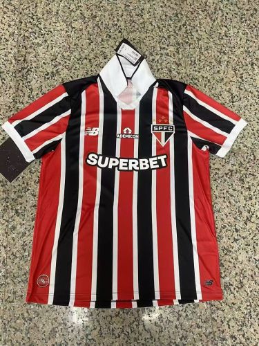 with All Sponor Logo Fans Version 2026-2027 Sao Paulo Away Soccer Jersey São Paulo Football Shirt