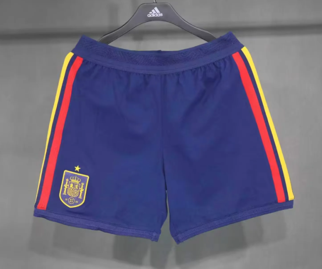 Player Version 2026 Spain Home Soccer Shorts Brasil Football Shorts