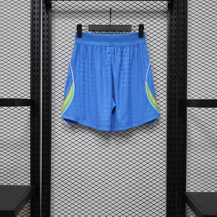 Player Version 2026 Brazil Home Soccer Shorts Brasil Football Shorts