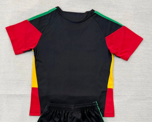 Fan Version 2026 Jamaica Black/Red/Yellow Soccer Training Jersey Football Shirt