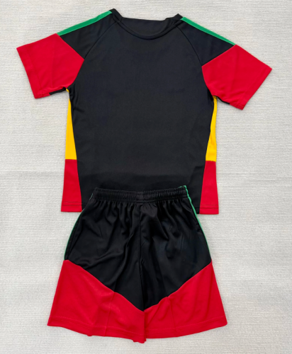 Adult Uniform 2026 Jamaica Black/Red/Yellow Soccer Jersey Shorts Men's Football Kit