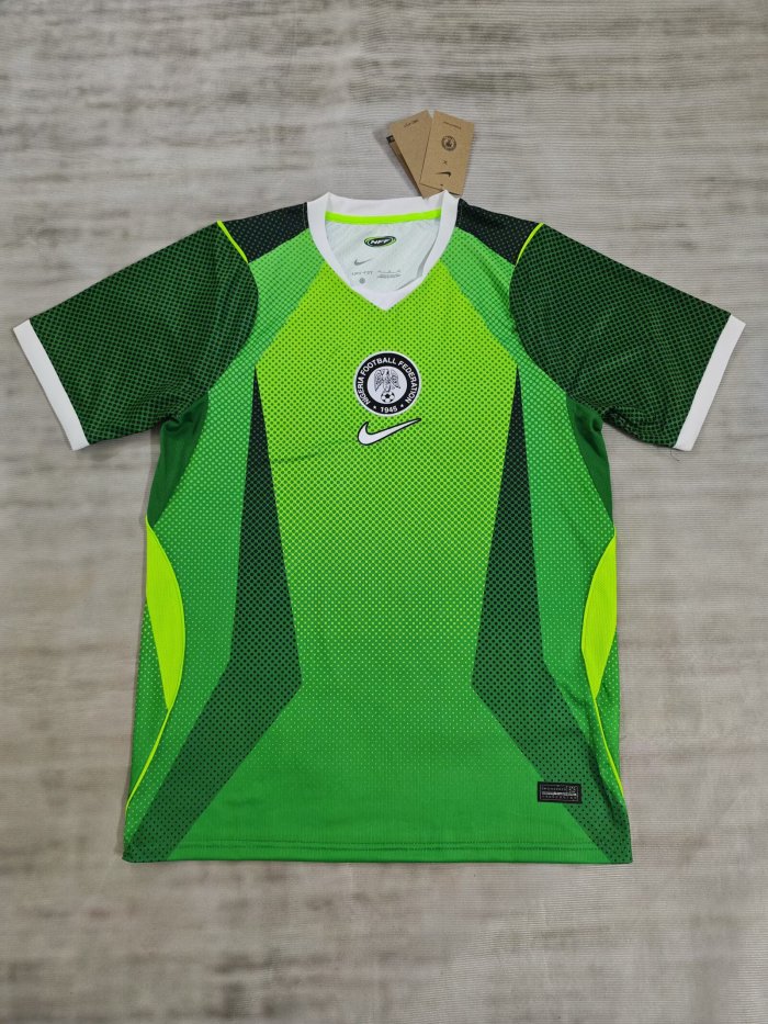 Fan Version 2026 Nigeria Home Soccer Jersey Football Shirt