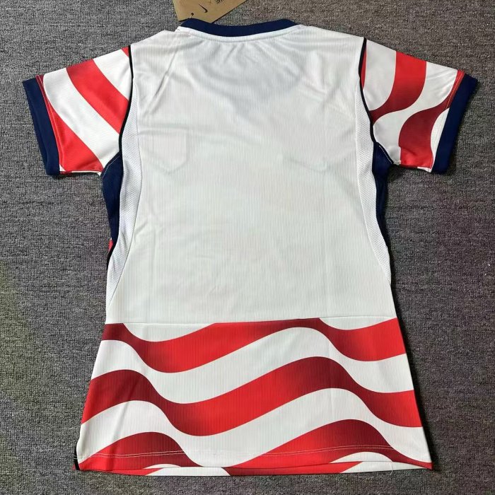 Women 2026 USA Home Soccer Jersey Girl United States Football Shirt