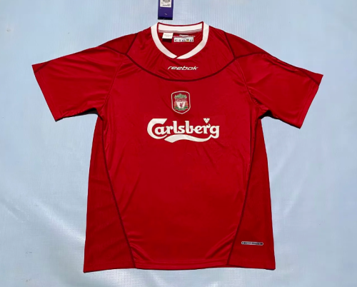 Retro Jersey 2002-2004 Liverpool Home Soccer Jersey Vintage Football Shirt