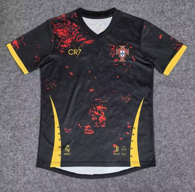 Fan Version 2026 Portugal Black Special Edition Soccer Jersey Football Shirt