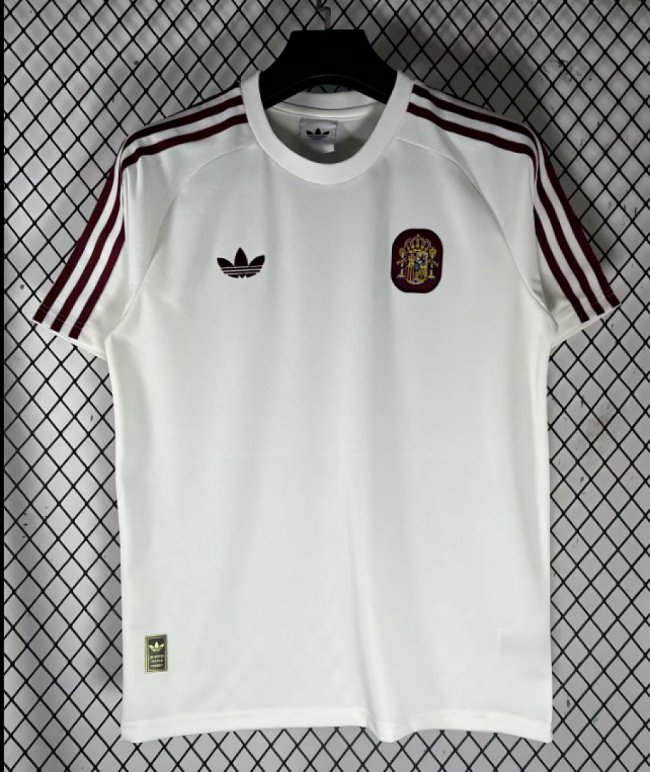 Fan Version 2026 Spain white originals shirts Soccer Jersey España Camisetas de Futbol