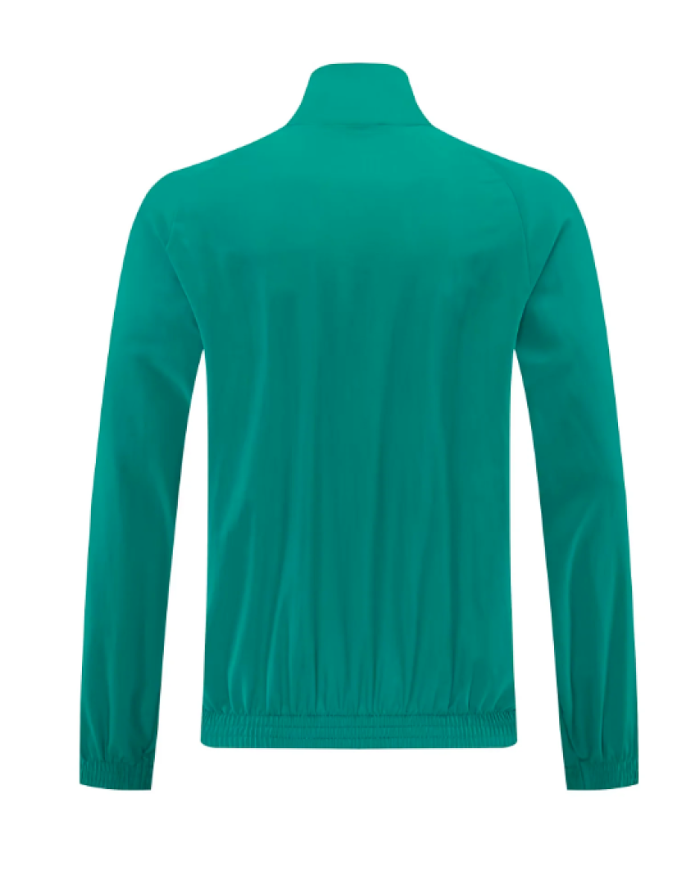 2026-2027 Liverpool Green Half-zipper Soccer Windbreaker Jacket Espana Football Jacket