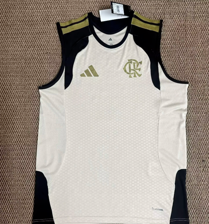 2026-2027 Flamengo White Soccer Vest