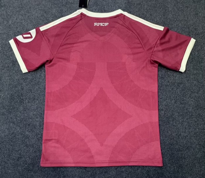 Fan Version 2026-2027 Real Madrid Third Away Maroon Soccer Jersey Real Football Shirt
