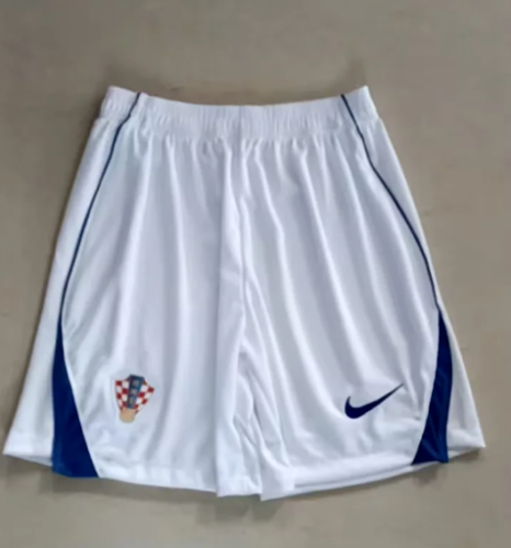 Fan Version 2026 Croatia Home Soccer Shorts Football Shorts