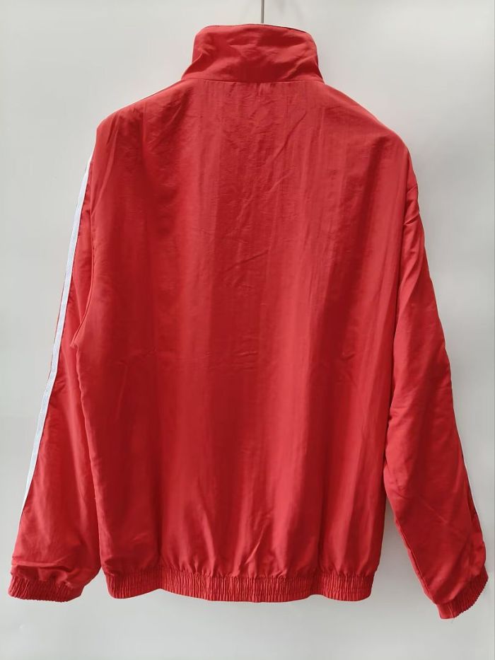2026-2027 Spain Red/White Soccer Reversible Windbreaker Jacket Football Jacket