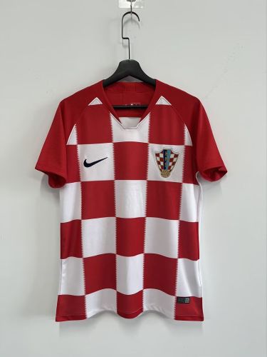 Retro Jersey 2018 Croatia Home Soccer Jersey Vintage Football Shirt