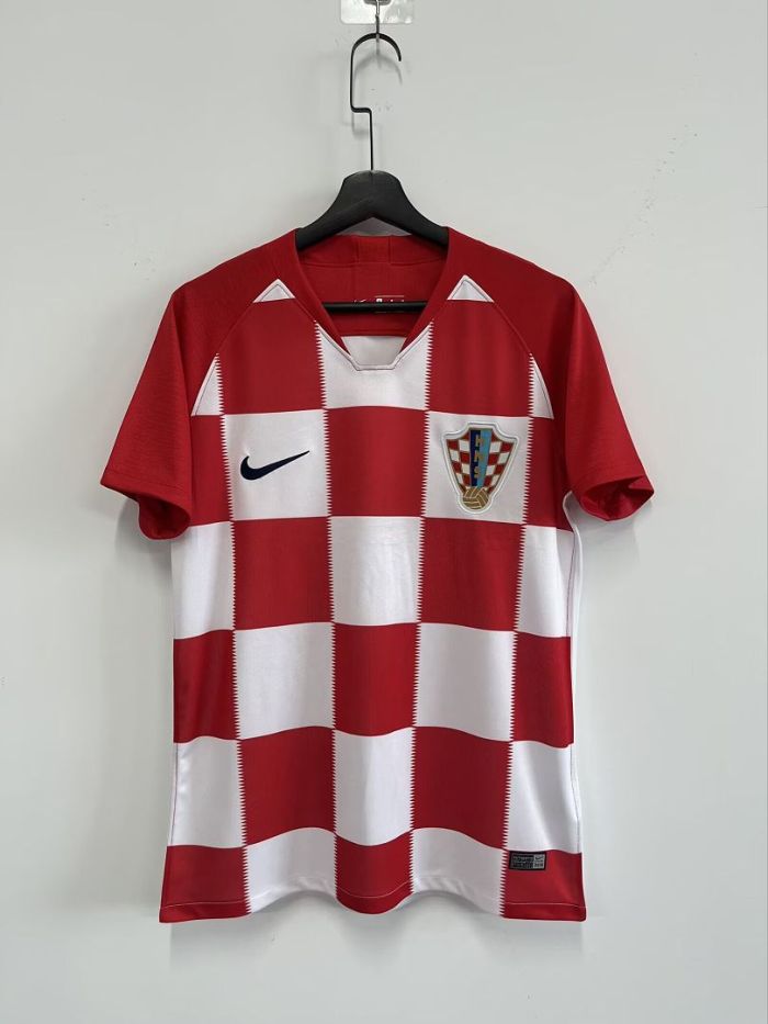 Retro Jersey 2018 Croatia Home Soccer Jersey Vintage Football Shirt