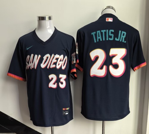 City Edition San Diego Padres 23 TATIS JR. MLB Jersey Cool Baseball Shirt