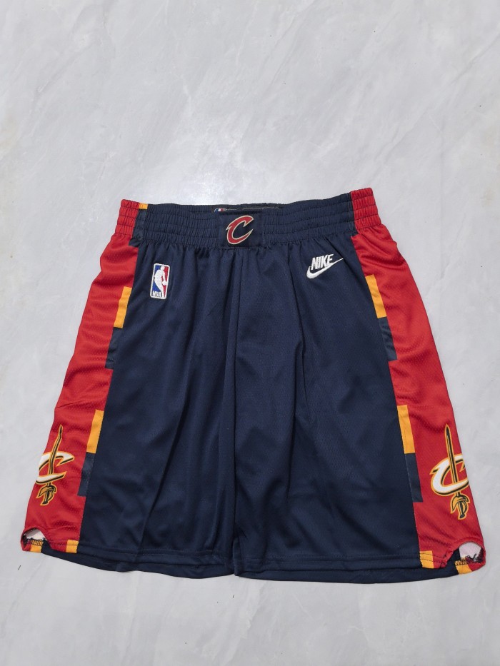 2026 City Edition Cleveland Cavaliers Dark Blue Basketball Shorts NBA Shorts