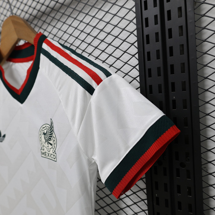 Women Player Version 2026 Mexico Away White Soccer Jersey Girl Football Shirt