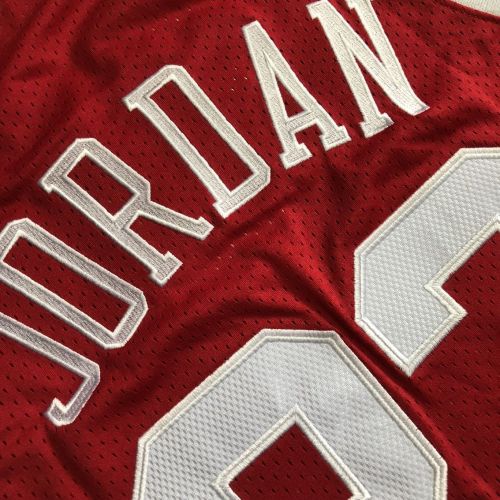 Mitchell&ness 1989 All Stars Chicago Bulls 23 JORDAN Red Basketball Shirt NBA Jersey