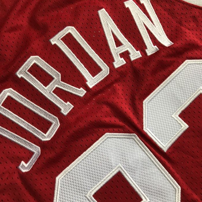 Mitchell&ness 1989 All Stars Chicago Bulls 23 JORDAN Red Basketball Shirt NBA Jersey