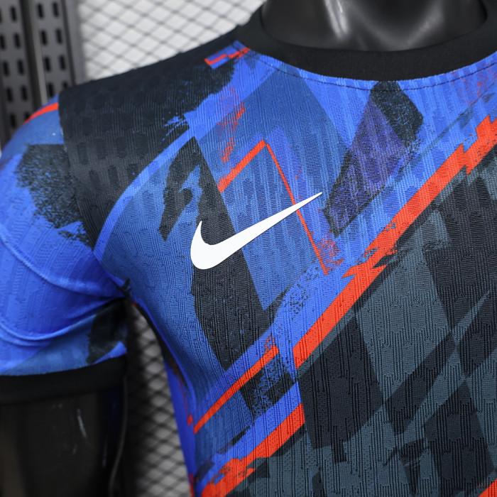 Player Version 2026 Croatia Dark Blue Soccer Jersey Football Shirt