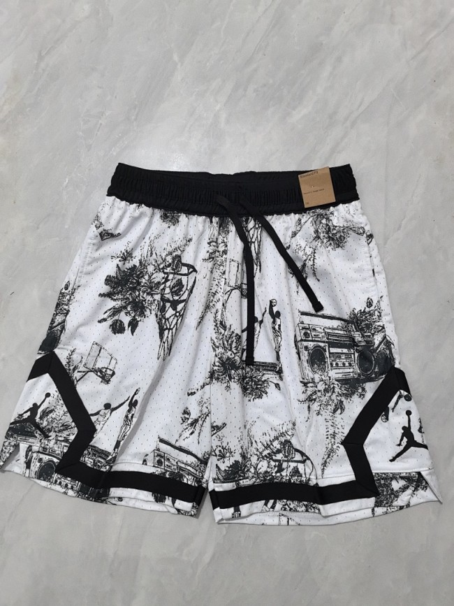 Jordan B-35 Black/White NBA Shorts Basketball Shorts
