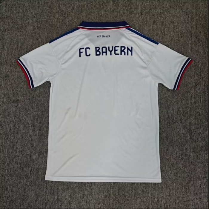 Fan Version 2026-2027 Bayern Munich Away White Soccer Jersey Bayern Munchen Football Shirt