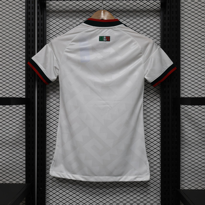 Women Player Version 2026 Mexico Away White Soccer Jersey Girl Football Shirt