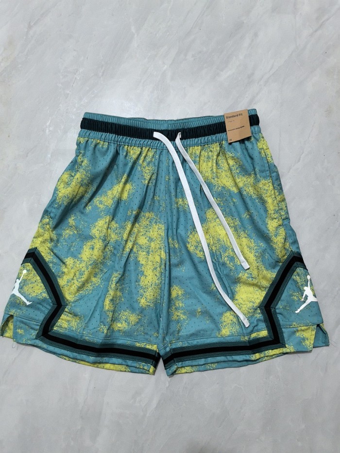 Jordan B-35 Green NBA Shorts Basketball Shorts