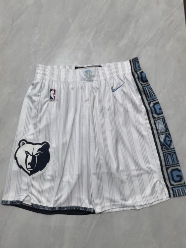 with Pocket City Edition 2026 Memphis Grizzlies NBA Shorts White Basketball Shorts