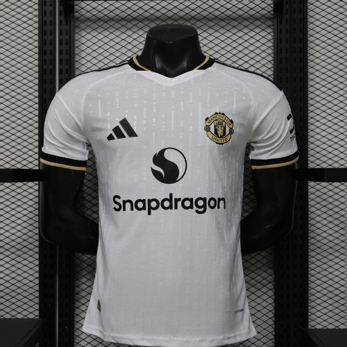 Player Version 2026-2027 Manchester United White Special Edition Soccer Jersey Football Shirt