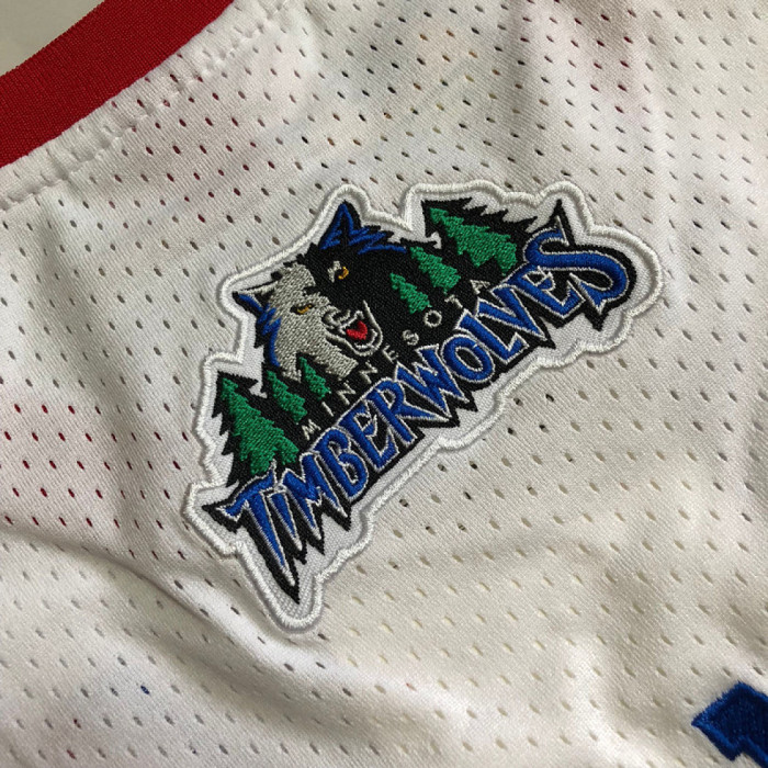 All Stars GARNETT White/Red 8 NBA Jersey Basketball Shirt