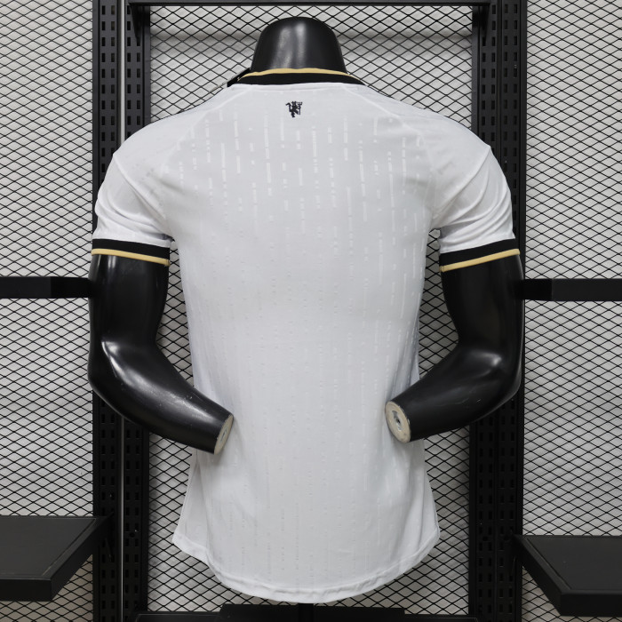 Player Version 2026-2027 Manchester United White Special Edition Soccer Jersey Football Shirt