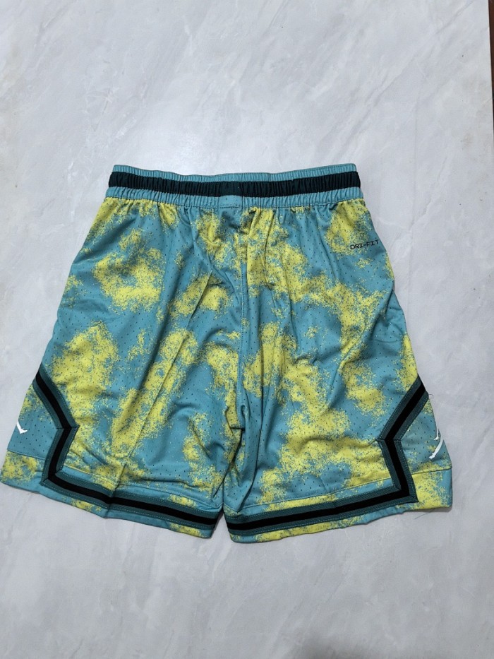 Jordan B-35 Green NBA Shorts Basketball Shorts