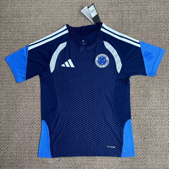 Fan Version 2026-2027 Cruzeiro Blue Football Training Shirt Soccer Jersey
