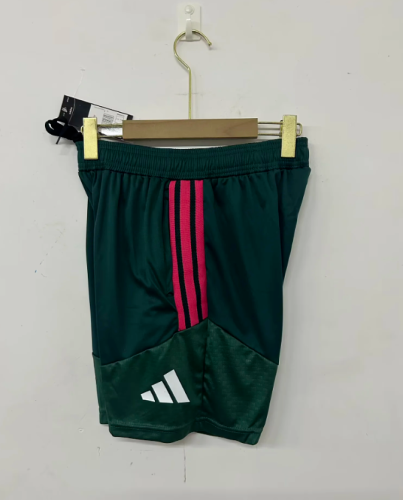 Player Version 2026-2027 Real Madrid Dark Green Soccer Training Shorts Football Shorts