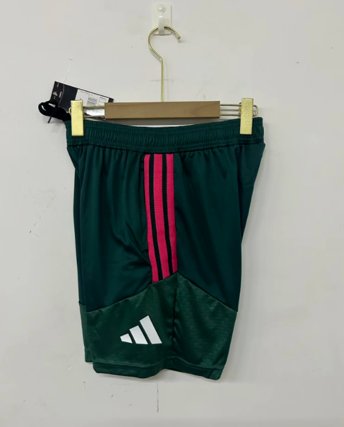 Player Version 2026-2027 Real Madrid Dark Green Soccer Training Shorts Football Shorts