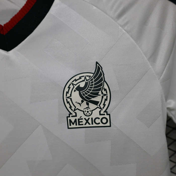 Women Player Version 2026 Mexico Away White Soccer Jersey Girl Football Shirt