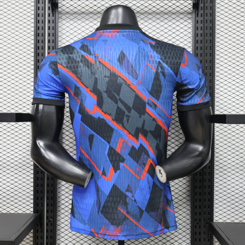 Player Version 2026 Croatia Dark Blue Soccer Jersey Football Shirt