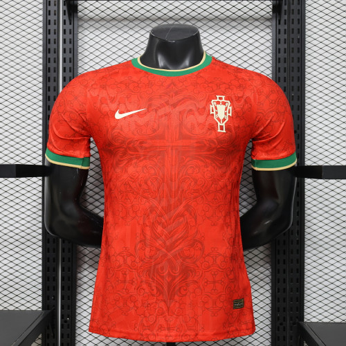 Player Version 2026 Portugal Red Soccer Jersey Football Shirt