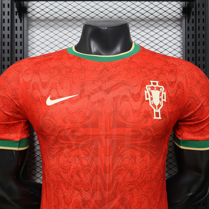 Player Version 2026 Portugal Red Soccer Jersey Football Shirt