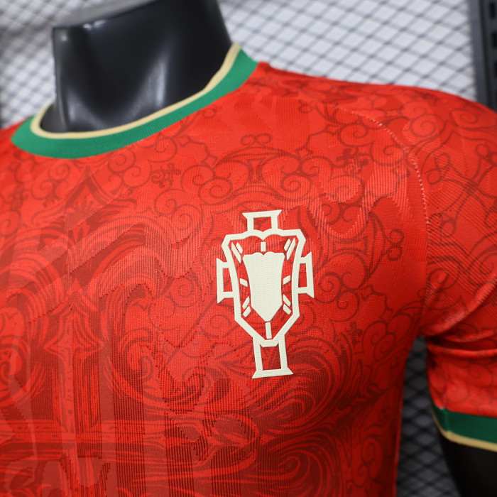 Player Version 2026 Portugal Red Soccer Jersey Football Shirt