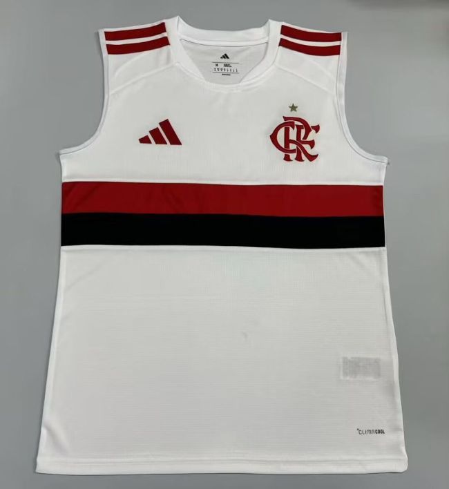 2026-2027 Flamengo Away White Soccer Vest