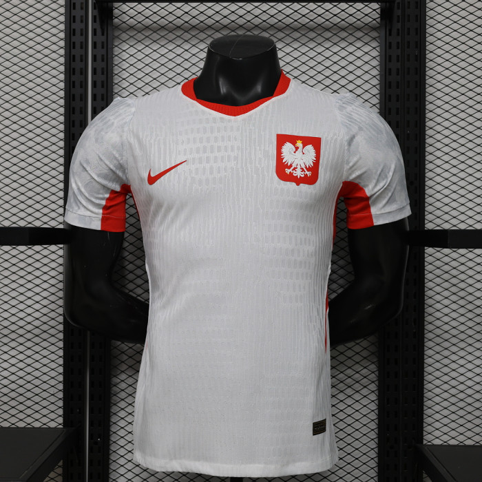 Player Version Poland 2026 Home Soccer Jersey Football Shirt