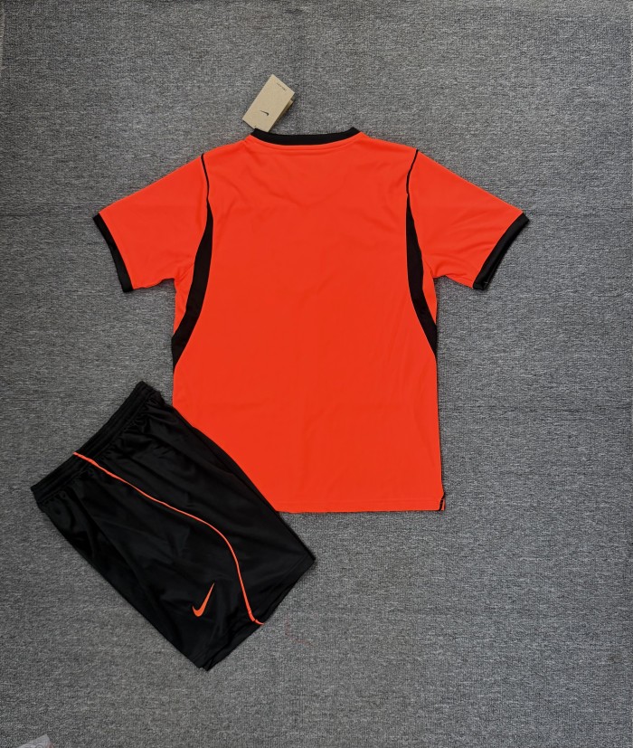 Adult Uniform 2026 World Cup Netherlands Home Soccer Jersey Shorts Men's Holland Football Kit